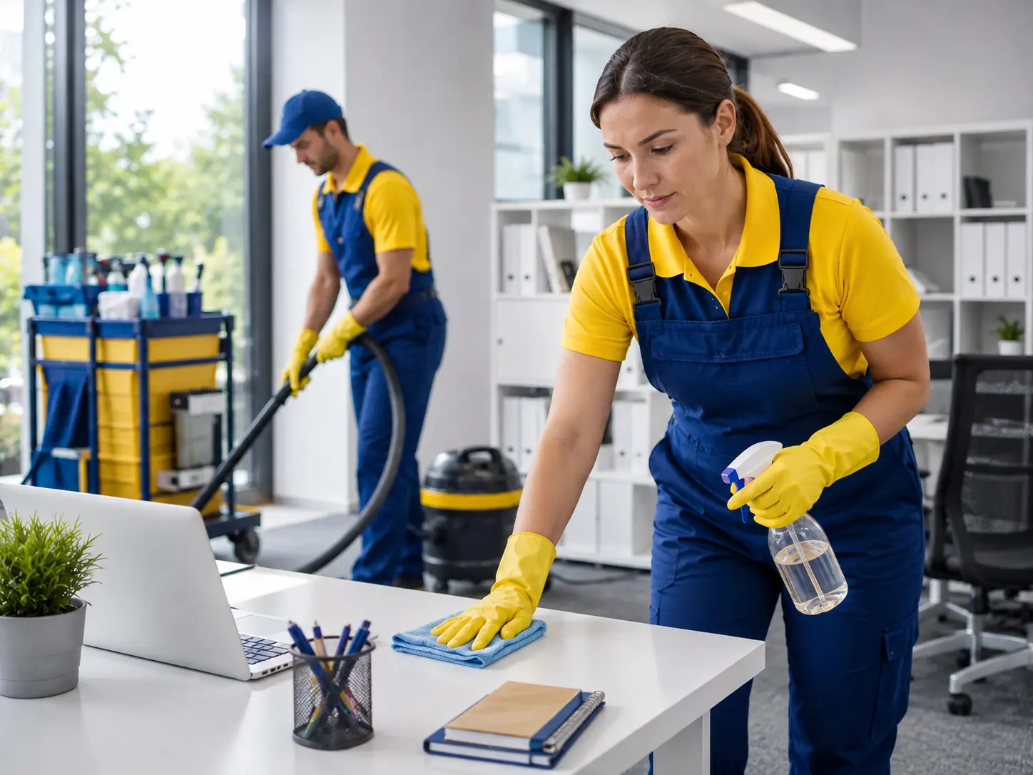 Büroreinigung im modernen Arbeitsumfeld